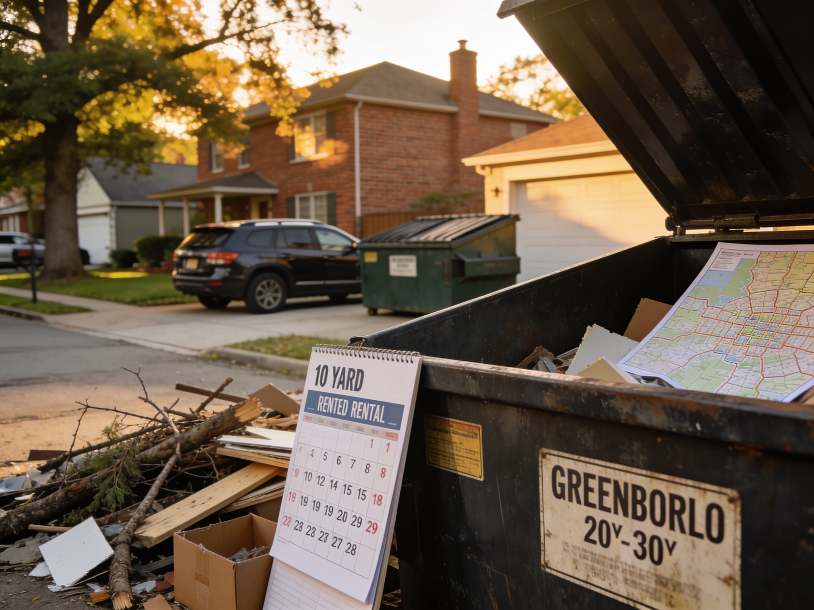 Cost Factors for Dumpster Rental in Greensboro NC Neighborhoods